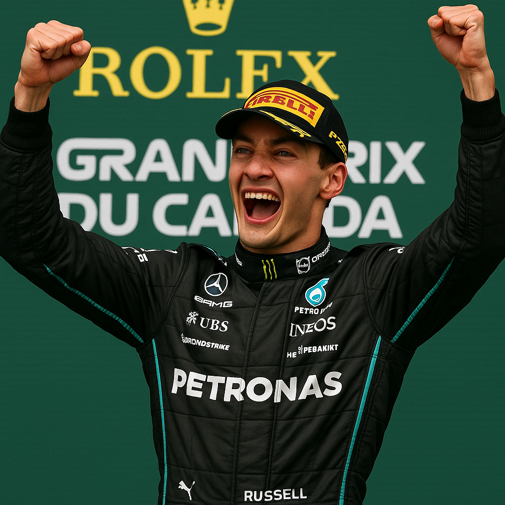 2025 Canadian GP Russell victory